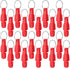 20 Pieces Heavy Tension Snap Release Clips Padded Trolling Clips with Key Ring for Weight Planer Board Offshore Kites Downrigger Fishing
