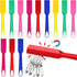 Magnet Wands for Kids Classroom Educational Learning Kits Rainbow Magnetic Wand Bulk 8 Inch Preschool Science Experiment Tools Learning Toys Bingo Games, 6 Colors (12 Pcs)
