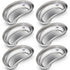 6 Pcs Stainless Steel Kidney Tray 8&