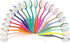 22 Pcs Color Coded Handle Ink Blending Brushes Set Tool Blender for Crafts Card Making（Brush Head Width Size 0.85 Inches）