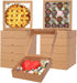 25 Pack 10x10x2.5 Inches Brown Window Bakery Boxes Pie Boxes - Pie, Cookies & Christmas Treats chocolate covered strawberries Heart hot chocolate bomb