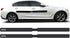 2 Pack Dent Prevent Car Door Protector 33.46 Inch Magnetic Removable Car Door Dent Protector Lengthen and Widen Prevents Scratches Dings, Black