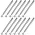 12 Pieces Telescoping Magnet Pickup Tools in 2 Lb Magnetic Stick Gadget with Pocket Clip Magnet Tool to Retrieve Screws Nuts Pins for Men Birthday, Father&