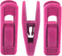 30 Pack Hot Pink Velvet Hanger Clips, Strong Hanger Clips Perfect for Organizing Skirts/Pants/Thin Felt Hangers