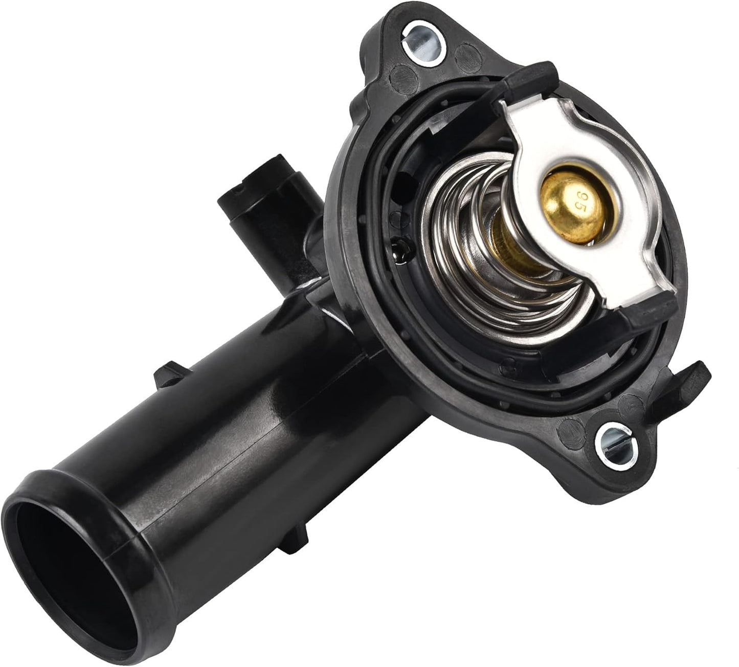 Thermostat Housing Assembly, 05184651AF 49569 902-852, Compatible with 2011-2015 Dodge Durango 2011-2020 Jeep Grand Cherokee 2012-2017 Jeep Wrangler 3.6L