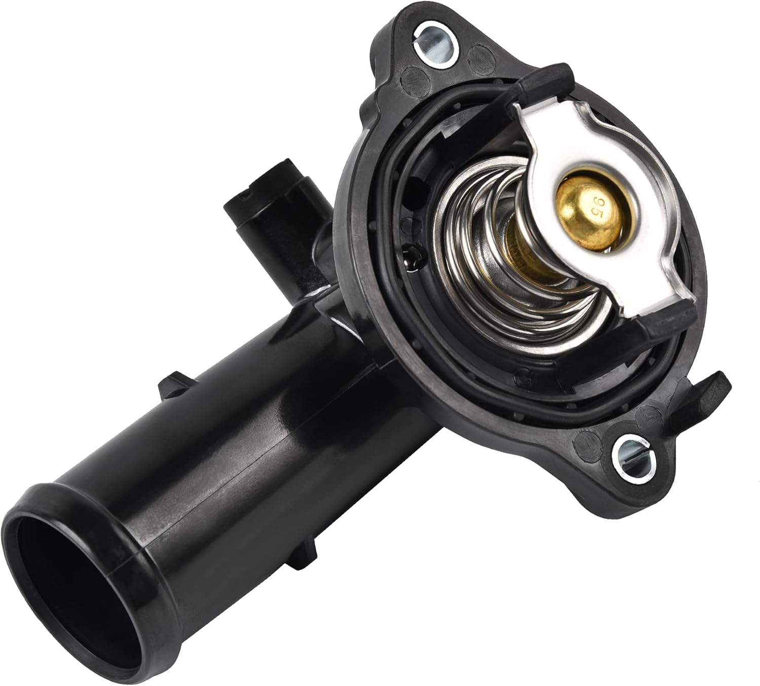 Thermostat Housing Assembly, 05184651AF 49569 902-852, Compatible with 2011-2015 Dodge Durango 2011-2020 Jeep Grand Cherokee 2012-2017 Jeep Wrangler 3.6L