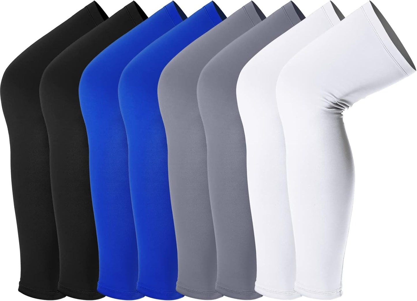 Leg Sleeves Compression Long Knee Sleeve UV Protect for Men Women Sport Basketball Football