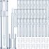 30 Pieces Empty Lip Gloss Tubes 5 ml Transparent Lip Gloss Containers Clear Refillable Lipstick Container Lip Balm Bottles Eyelash Growth Liquid Tube Cosmetic Container with Rubber Stoppers
