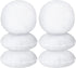 6 Pcs Round Pillow Insert Bulk White Decorative Throw Pillows Insert for Sofa, Cushion and Bed(16 Inch)