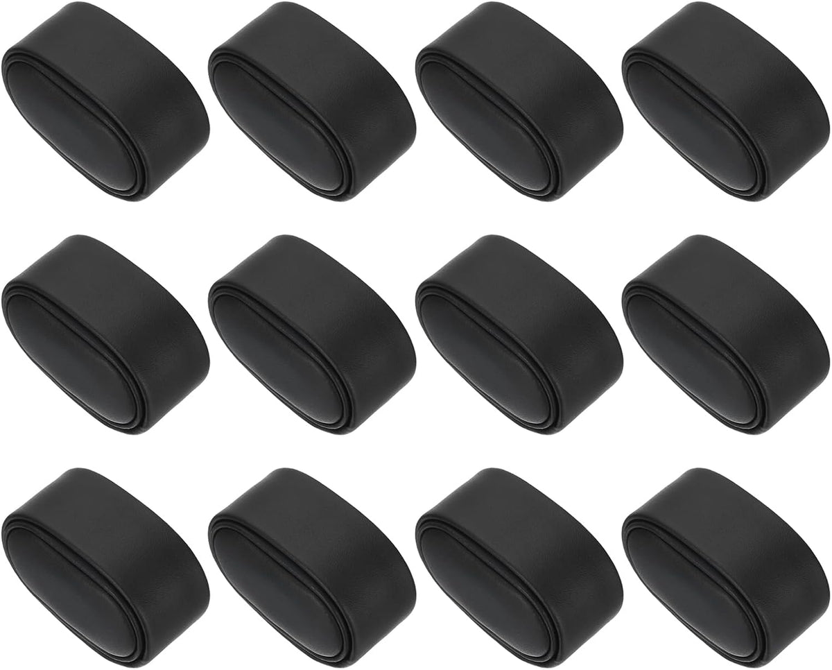 12Pcs Watch Display Pillow, 2.68" x 1.18" x 1.77" Bracelet Watch Pillow PU Leather Watch Pillow for Watch Box Bangle Cushions Display Storage, Black