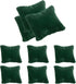 12pcs Velvet Bracelet Watch Pillow, Jewelry Display Pillow for Bracelet, Watch, Anklet, Bangle, Dangle Earring and Necklace Green