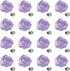 Lapel Flowers for Men Suits, Lapel Pin for Men Satin Rose Artificial Fabric Flowers Brooch Boutonnieres for Wedding Party Prom Ceremony