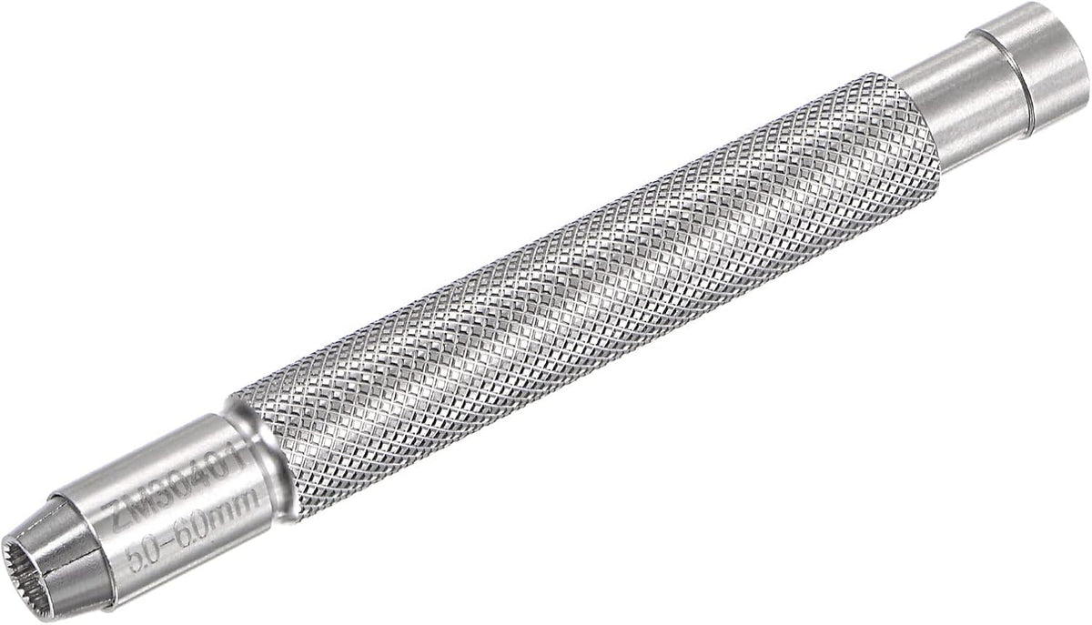 Watch Crown Winder Tool 5-6mm Manual Mechanical Winding Instrument Silver Stainless Steel Watch Repair Helper