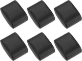 6Pcs Bracelet Watch Pillow PU Leather Jewelry Display Pillows for Watch Box Bangle Cushions Display Storage (2.95" x 2.09" x 1.77", Black)