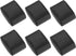 6Pcs Bracelet Watch Pillow PU Leather Jewelry Display Pillows for Watch Box Bangle Cushions Display Storage (2.95" x 2.09" x 1.77", Black)