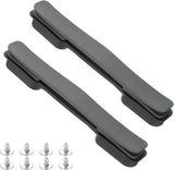 2 Pcs Luggage Handle Replacement 8.5 Inch Suitcase Handle Carry Strap Plastic Pull Handle Grip Luggage Replacement Parts with Screws for Suitcase Box Luggage Case, Dark Grey