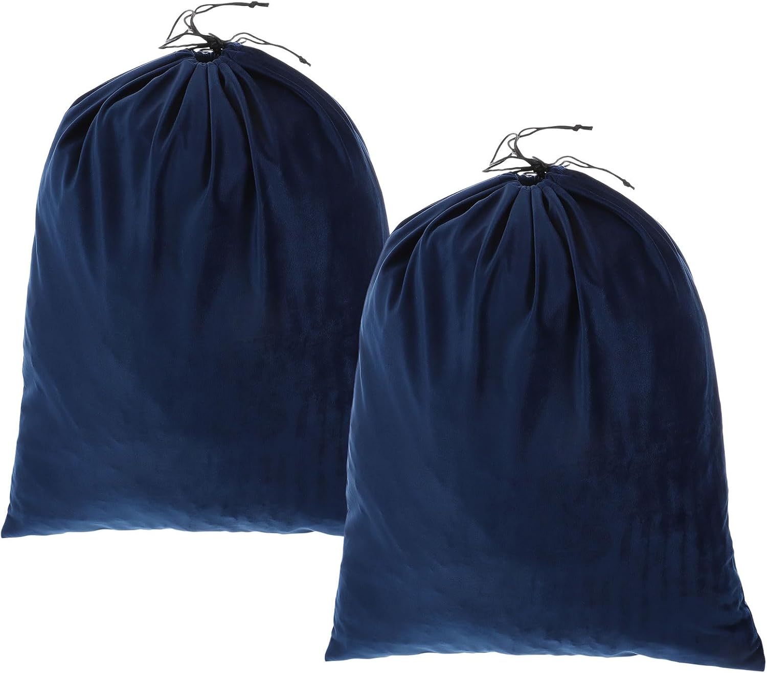 2 Pack Dust Bags for Handbags, 19.3x23.7" Cotton Drawstring Storage Pouch Bag Dust Cover Storage Bags for Purses Shoes Boots Daily Travel Storage, Navy