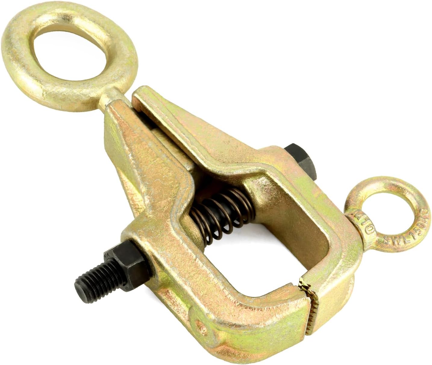 Auto Body Repair Pull Clamp, 5 Ton Top and Straight 2 Way Auto Body Clamps, Self Tightening Frame Pull Clamp for Automotive Car Vehicle Body Repair