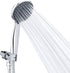 High Pressure Handheld Shower Head  5-Settings Powerful Water Spray Shower Head against Low Pressure Water Flow with Stainless Hose and Adjustable Mount