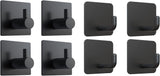2 Types of Black Adhesive Hooks Bundle