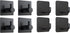 2 Types of Black Adhesive Hooks Bundle