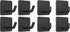 2 Types of Black Adhesive Hooks Bundle