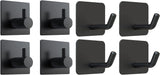 2 Types of Black Adhesive Hooks Bundle