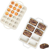 Mini Cupcake Pans, Mini Loaf Pan, Easy to Handle for Baking Mini Muffins, Mini Cupcakes, Mini Egg Bites, Mini Bread, Mini Loaf, Mini Meatloaf