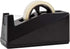 Desktop Tape Dispenser Adhesive Roll Holder (Fits 1" & 3" Core) Heavy Duty Premium for Office, Home, School, Library, Crafts, Moving, Giftwrapping with Weighted Nonskid Base, Black