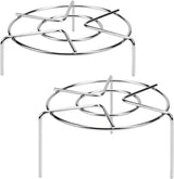 Steam Rack, 3-7/8" and 1-5/8" Tall Trivet for Instant Pot 6 Qt and 8 Qt, Heavy Duty 18/8 Stainless Steel Steamer Rack Fit Pressure Cooker