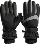 Winter Ski Gloves, Windproof Glove for Men & Women, Touchscreen Snow Gloves for Cold Weather, Thermal Warm Glove