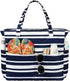 Beach Bags for Women Waterproof Sandproof Women Tote Bag, Large Beach Bag with Zipper for Gym Travel Vocation