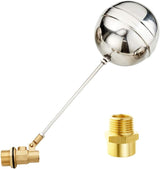 1/2 inch Thread Float Ball Valve Floating Ball-cock Tank Ballcock Fittings Automatic Water Level Control Switch