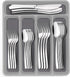40-Piece Silverware Set with Organizer,  Heavy Duty Stainless Steel Flatware Set for 8, Food-Grade Tableware Cutlery Set, Utensil Sets for Home Restaurant, Mirror Finish, Dishwasher Safe