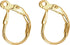 14k Gold Filled Leverback Earring Hooks 4pcs French Ear Wire Lever Back Earwire for Jewelry Making Crafting