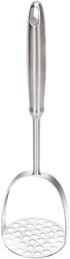 Potato Masher, Dual Arc for Easy, Labor-Saving Mashing, 304 Stainless Steel, Sturdy and Durable One-Piece Potato Press, Dishwasher Safe, for Potatoes and More