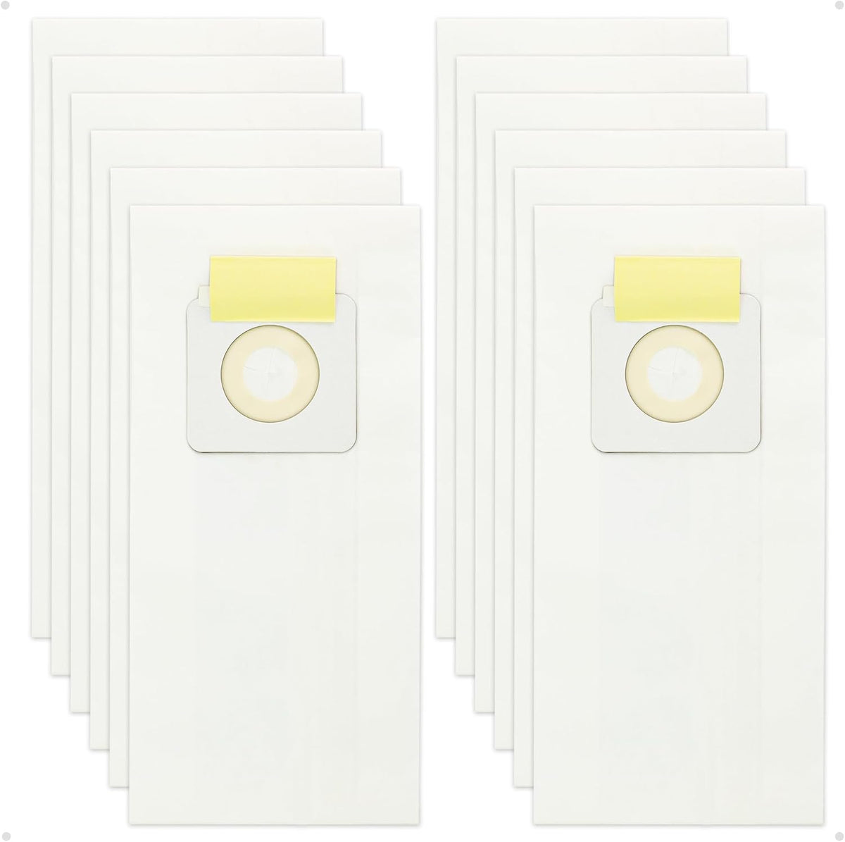 12 Pack Style 7 Vacuum Bags Replacement Compatible with Bissell PowerForce Bagged Uprights Vacuums 3522 3545 3550 3554 series, Replace Part # 32120 by