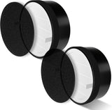 LV-H132 Replacement Filter Compatible with LEVOIT LV-H132 Air Puifier, 3-in-1 H13 Grade True HEPA High-Efficiency Activated Carbon Filter, Part # LV-H132-RF, 2 Pack