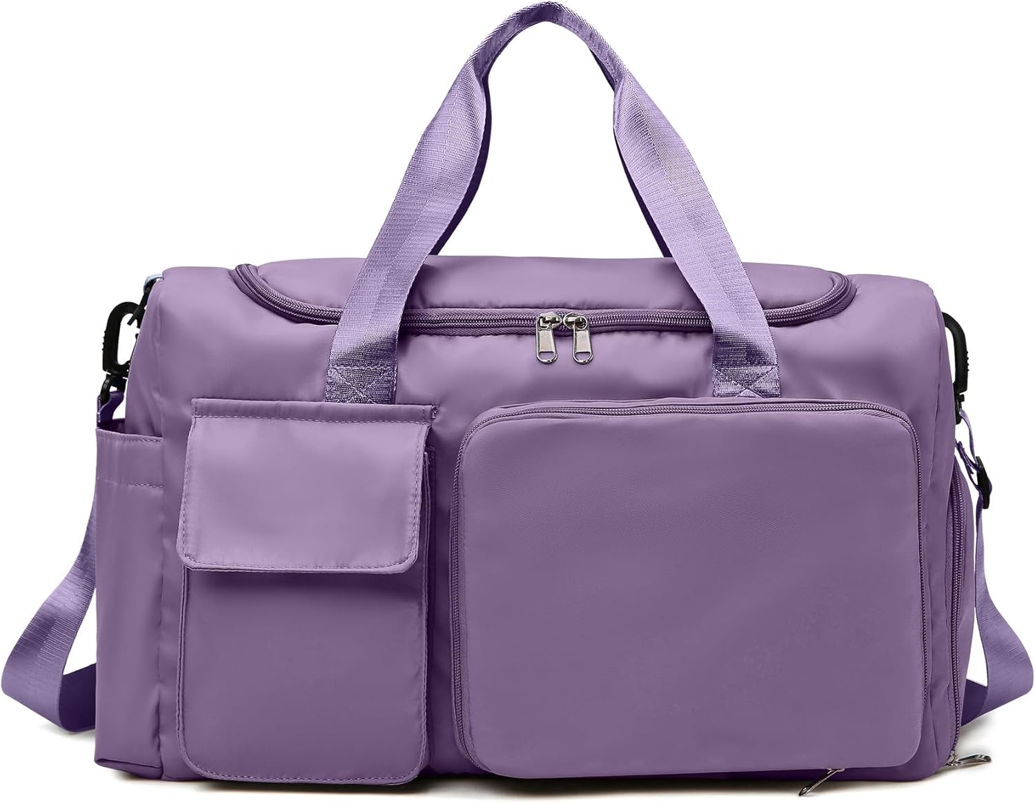 Gym Bag, For Both Men and Women, Foldable, With Shoe Compartment and Wet/Dry Compartment