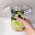 Jar Opener for Seniors - Under Cabinet Jar Openers for Weak Hands, Easy Grip, Arthritis jar opener, One Handed Gadgets & Bottle Opener - Essential Kitchen Gadgets for Home Assistance - White