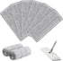Flat Mop Head Replacement Pads Compatible with Joy-MOOP Mop and Bucket Set, Reusable Washable Squeeze Microfiber Mop Refills for Oshang Bosheng Mop - 13" X 4.9", Grey Only