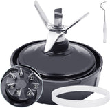 Ninja blender blade with 7 fins and rubber gasket