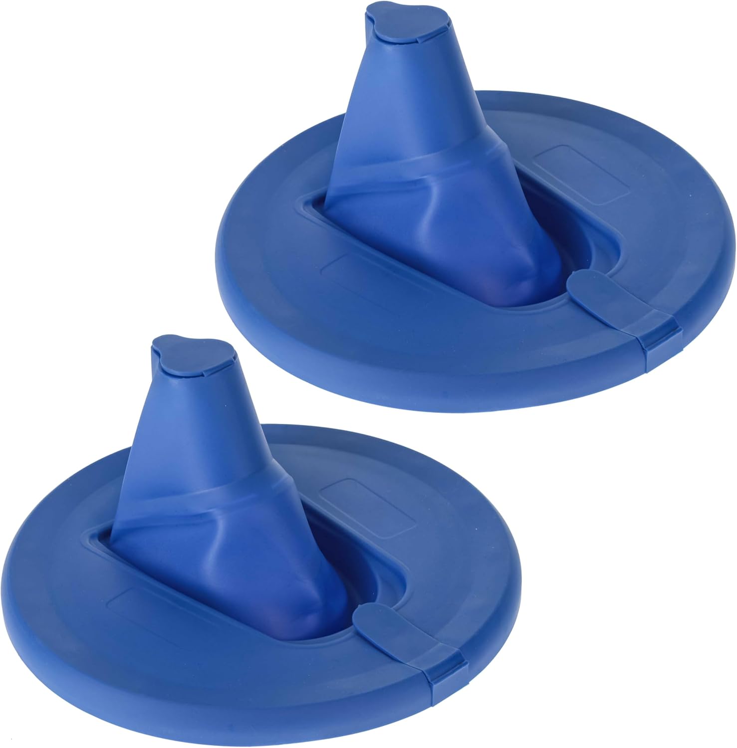 Master Elite Paint Can Lid Cover and Pouring Spout for 1-Gallon Containers, 2 Pack - Secure Seal with Built-in Spout to Pour Easy, Prevents Messes, Spills, Drips, Splatter - Paint Storage Lid