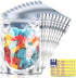 120pcs Stand Up Pouch Bags, 4" x 6" Mylar Bag for Food Storage, Clear Front with Aluminum Foil Back Resealable Food Storage Bags for Small Business Packaging Treat Snack Bag for Self Sealing
