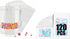 120pcs Mylar Bags for Food Storage+120pcs Holographic Packaging Bags（white）
