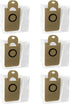 Dust Bags Replacement for iHome AutoVac Nova Pro Self Empty Robot Vacuum Cleaner Accessory Parts, for iHome Nova S1 Pro, Halo, Orbita, Eclipse, Luna, 6 Pack