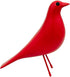 Mid Century House Bird - Sculpture Replica,Mid Century Desk Modern Decor, Pigeon for Desk, Mid Century Decor Statue(Red)