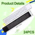 Amylove 8/12 Pairs Jersey Sleeve Bands Softball Sleeve Holders with Hook and Loop Fastener Straps for Soccer Softball Sports