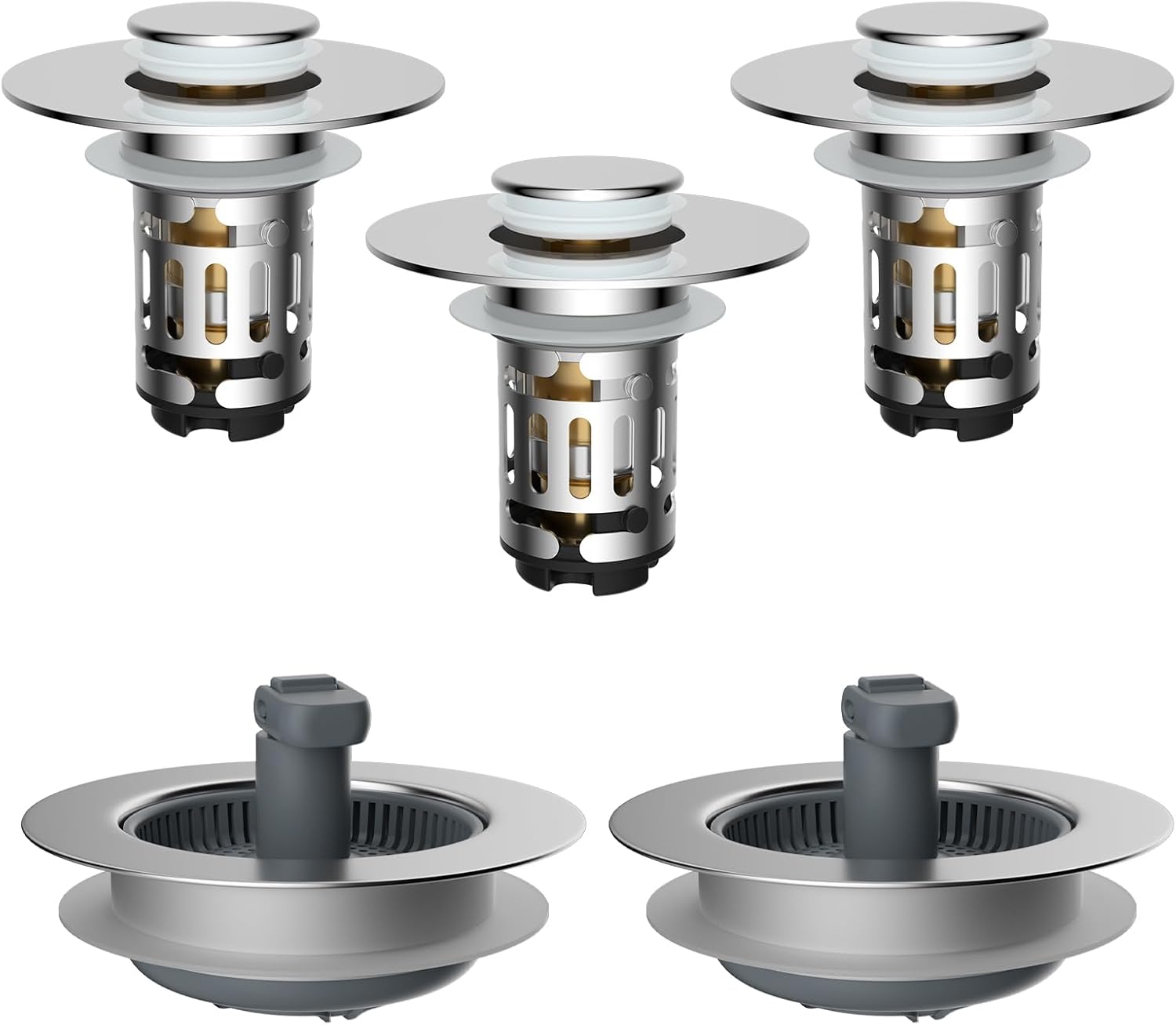 Bathroom & Kitchen Sink Strainer