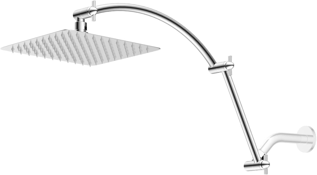 20" Showerhead with 10" Rainfall Showerhead